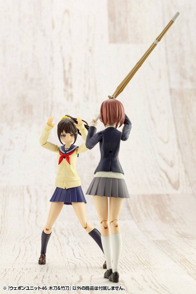 Heavy Weapon Unit MSG Plastic Model Kit Accesoory Set Unit46 Bamboo Sword & Wooden Sword 12 cm - MangaShop.ro