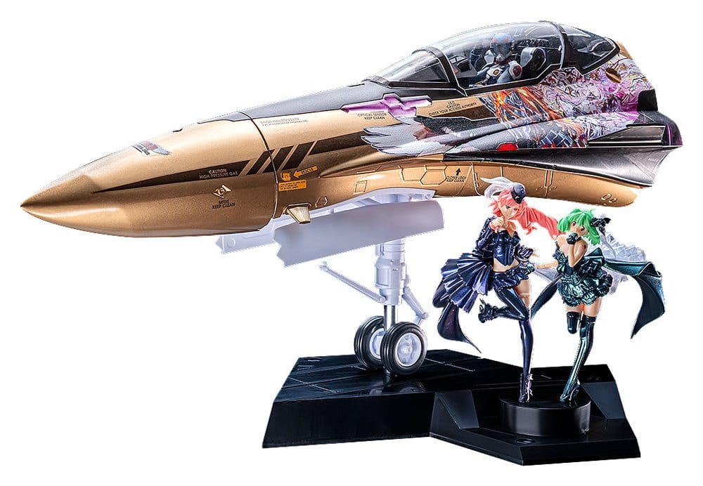 Macross Frontier Plastic Model Kit PLAMAX MF-98: minimum factory Fighter Nose Collection YF-29 GALAXY SET 90  cm - MangaShop.ro