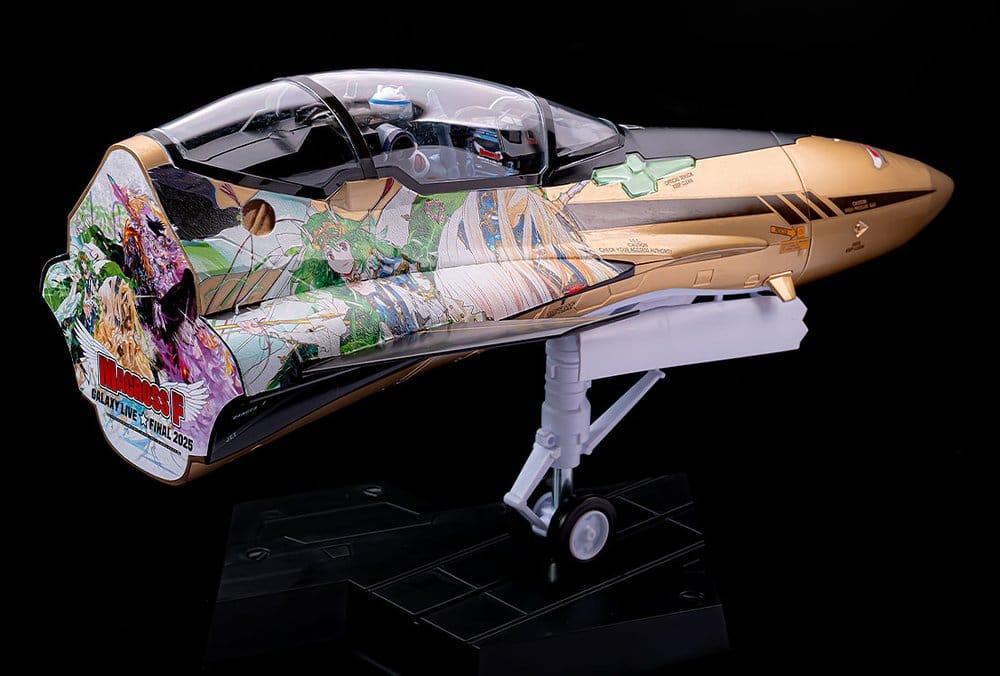 Macross Frontier Plastic Model Kit PLAMAX MF-98: minimum factory Fighter Nose Collection YF-29 GALAXY SET 90  cm - MangaShop.ro