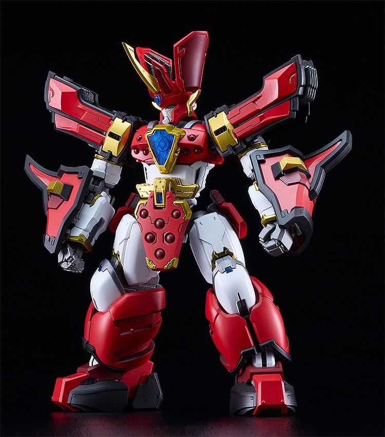 Mado King Granzort Moderoid Plastic Model Kit King's Style Granzort Gold Edition 18 cm - MangaShop.ro