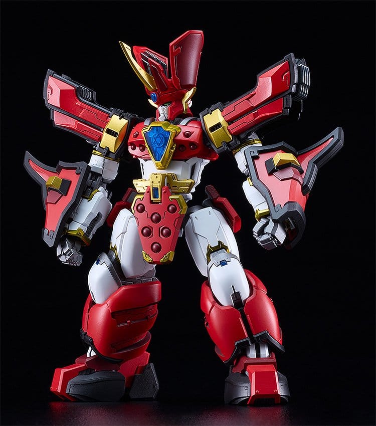 Mado King Granzort Moderoid King's Style Plastic Model Kit Granzort Gold Edition 19 cm - MangaShop.ro