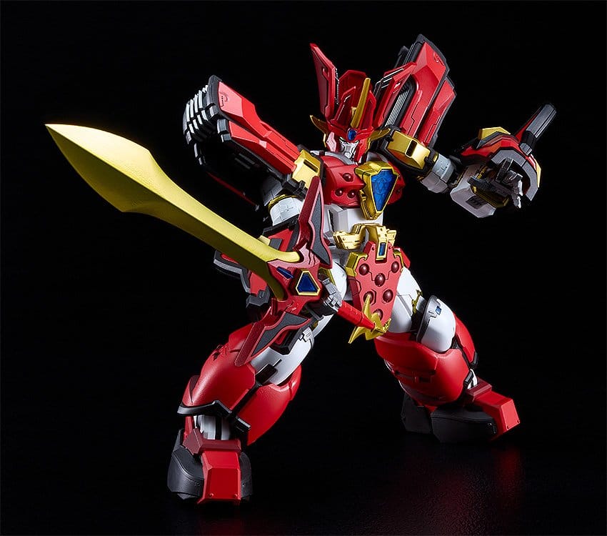 Mado King Granzort Moderoid King's Style Plastic Model Kit Granzort Gold Edition 19 cm - MangaShop.ro