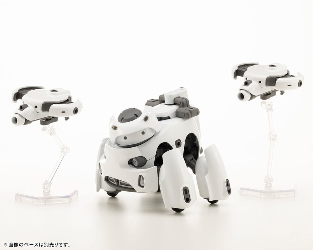Maruttoys Plastic Model Kit 1/12 Tamotu Type-S (White Ver.) 9 cm - MangaShop.ro