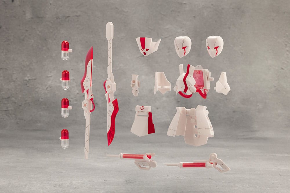 Unlimited Universe Megalomaria Model Kit Metamorphose Unit Exarmor White Nurse 16 cm - MangaShop.ro