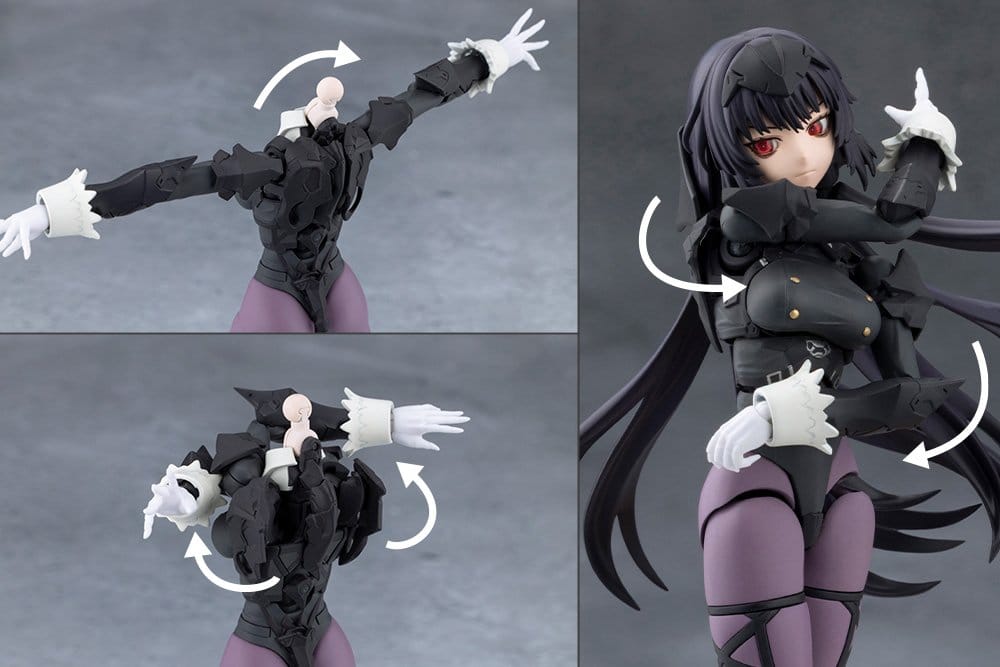 Megalomaria Unlimited Universe Plastic Model Kit Maria Kagaribi Dress Code (Reproduction) 16 cm - MangaShop.ro