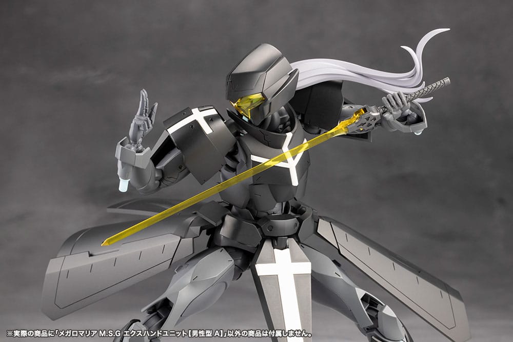 Megalomaria Unlimited Universe Model Kit Accessory Set Ex Hand Unit Male Type A - MangaShop.ro