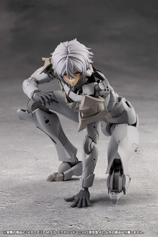 Megalomaria Unlimited Universe Model Kit Accessory Set Ex Hand Unit Male Type A - MangaShop.ro