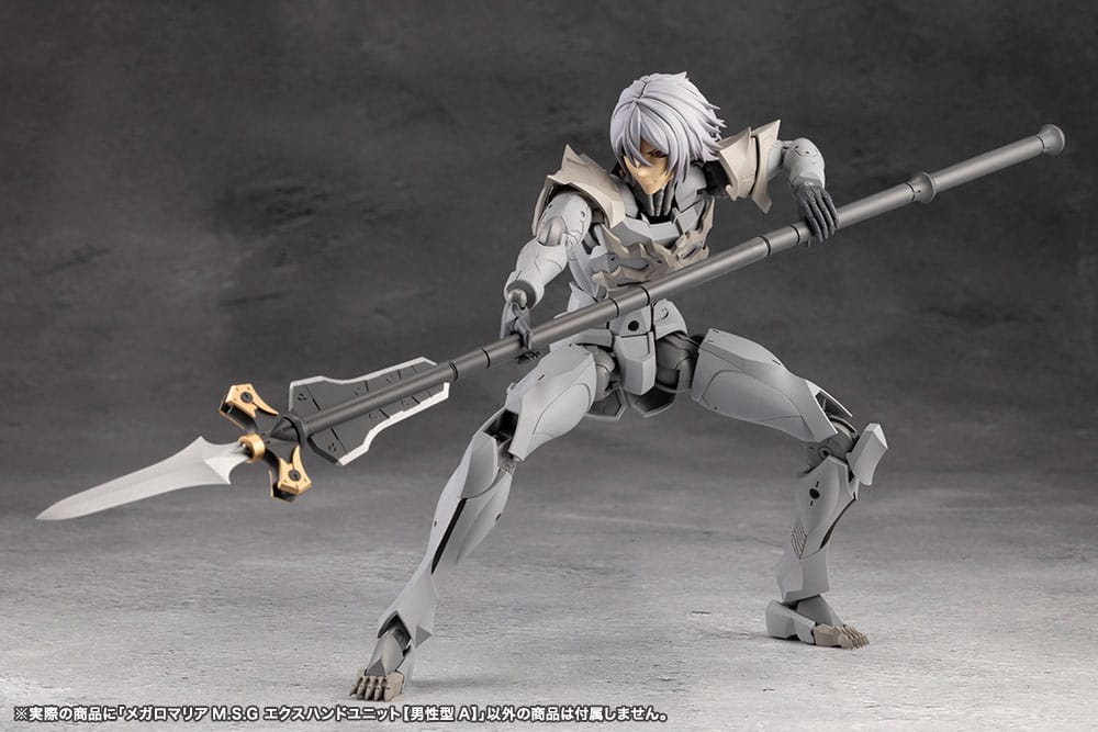 Megalomaria Unlimited Universe Model Kit Accessory Set Ex Hand Unit Male Type A - MangaShop.ro