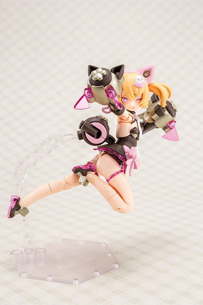 Megami Device Plastic Model Kit 1/1 Puni Mofu Kuro Mao 14 cm - MangaShop.ro