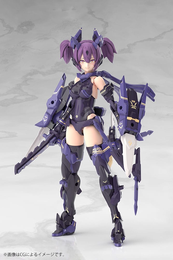 Megami Device Plastic Model Kit 1/1 Asra Ninja Kaname Shadow Edition Full Package 14 cm - MangaShop.ro