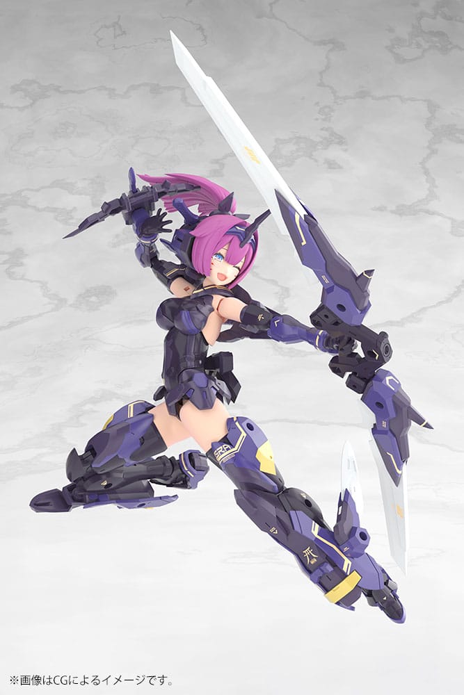 Megami Device Plastic Model Kit 1/1 Asra Archer Kizuna Shadow Edition Full Package 14 cm - MangaShop.ro
