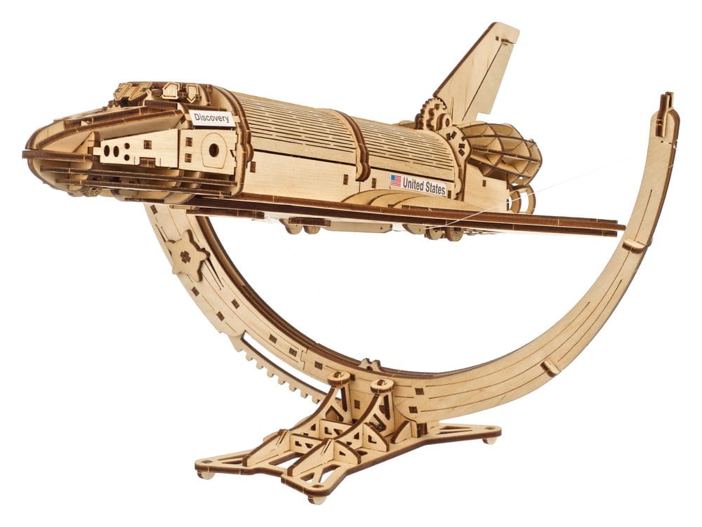 NASA Wooden Model Kit Space Shuttle Discovery - MangaShop.ro