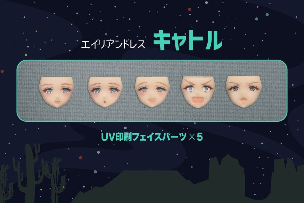 Original Character AlienDress Model Kit Accessory Set Quatre Distribution-Limited EX Parts - MangaShop.ro