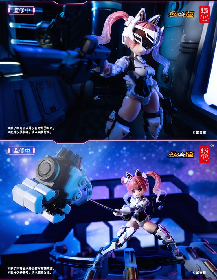 Original Character Action Figure 1/12 EveD Series AMBRA-02 (Strike Cat) Ambra 13 cm - MangaShop.ro