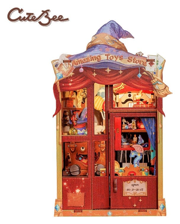 Book Nook Amazing Toy Store 17 x 12 cm - MangaShop.ro