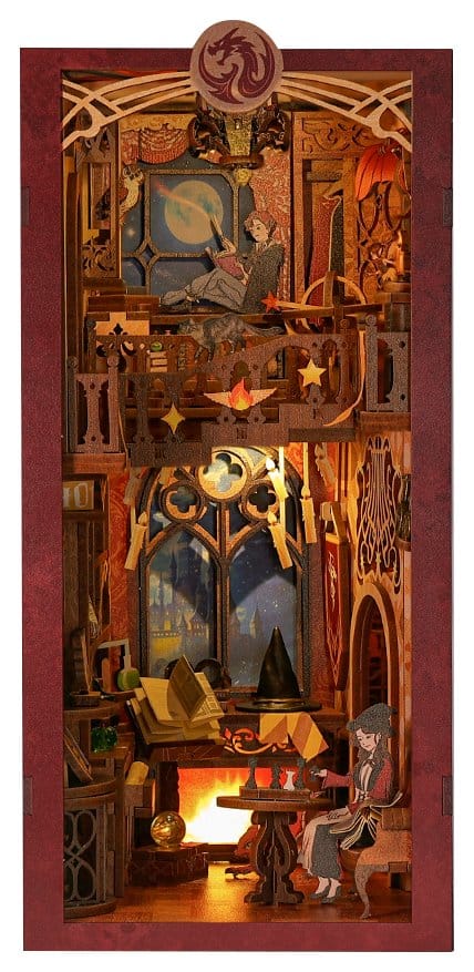 Book Nook Flame Common Room 23 x 11 cm - MangaShop.ro
