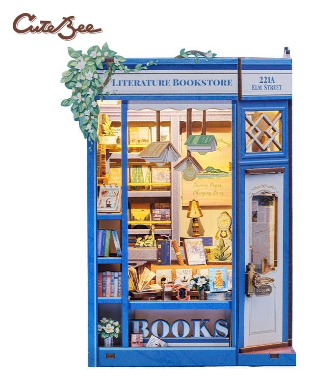Book Nook Literature Bookstore 17 x 12 cm - MangaShop.ro