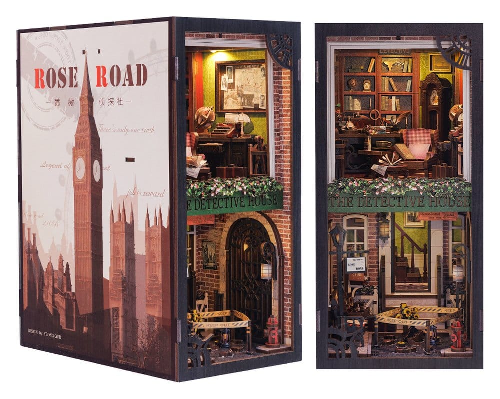 Book Nook Rose Detective Agency 23 x 11 cm - MangaShop.ro