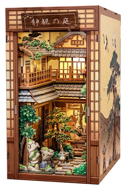 Book Nook Serene Courtyard 22 x 12 cm - MangaShop.ro