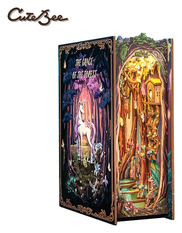 Book Nook The Grace of Forest 22 x 8 cm - MangaShop.ro