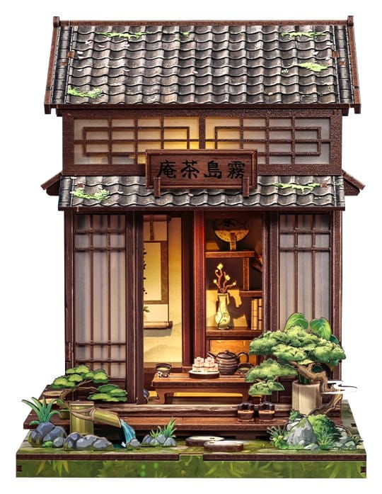 Miniature House Model Kit Kirishima Cha-an 19 x 14 cm - MangaShop.ro