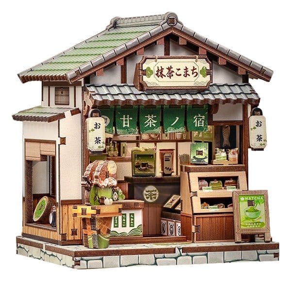 Miniature House Model Kit Kyoto Matcha Cottage 11 x 9 cm - MangaShop.ro