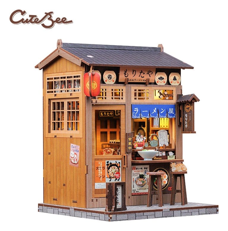 Miniature House Model Kit Morita-Ya 21 x 16 cm - MangaShop.ro