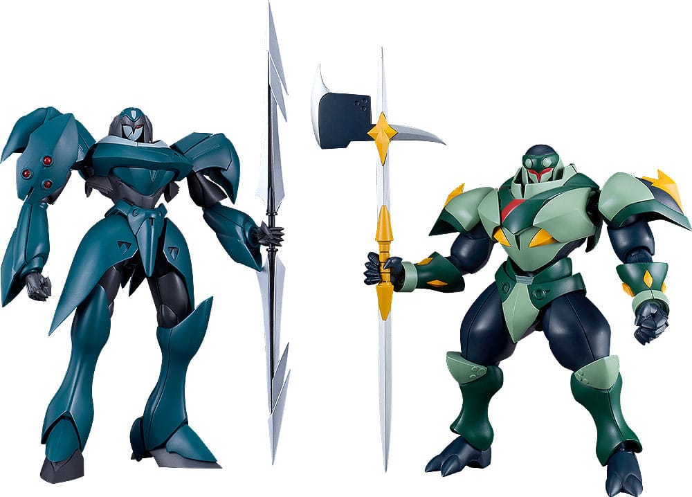 Starknight Tekkaman Blade Moderoid Plastic Model Kits 2-Pack Tekkaman Dagger & Tekkaman Axe - MangaShop.ro