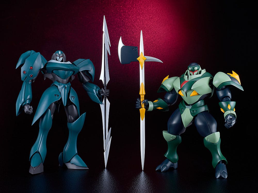 Starknight Tekkaman Blade Moderoid Plastic Model Kits 2-Pack Tekkaman Dagger & Tekkaman Axe - MangaShop.ro