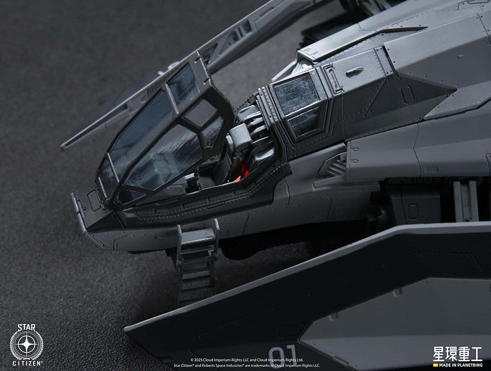 Star Citizen Pre-assembled Plastic Model Kit 1/100  Anvil F8C Lightning Pre-Assembled Finished Model Ver. 25 cm - MangaShop.ro