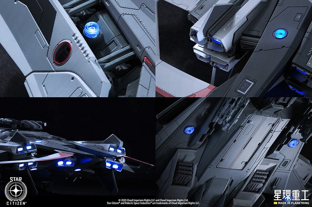 Star Citizen Pre-assembled Plastic Model Kit 1/100  Anvil F8C Lightning Pre-Assembled Finished Model Ver. 25 cm - MangaShop.ro