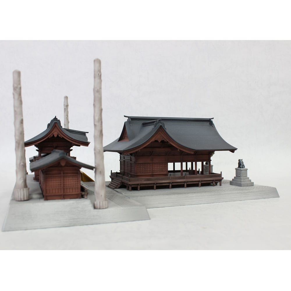 Structure  1/150 Plastic Model Kit Suwa Taisha Shimoya Akimiya (3rd-run) - MangaShop.ro