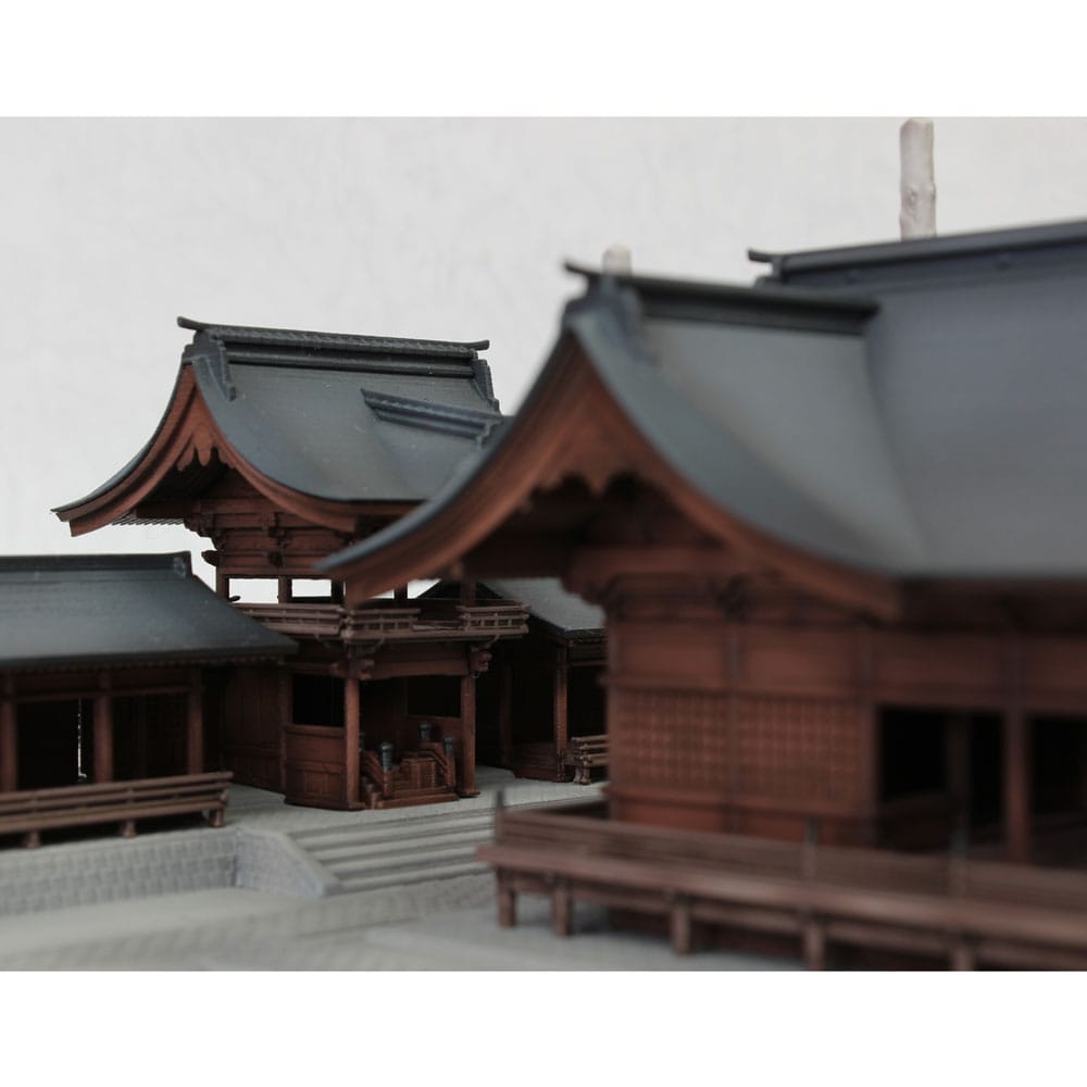 Structure  1/150 Plastic Model Kit Suwa Taisha Shimoya Akimiya (3rd-run) - MangaShop.ro