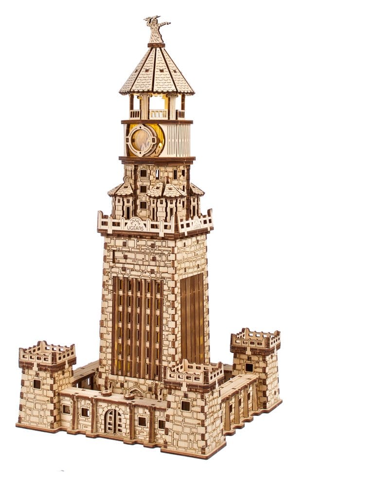 Ugears Wooden Model Kit Lighthouse of Alexandria - MangaShop.ro