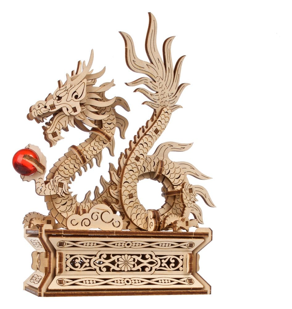 Ugears Wooden Model Kit Wood Dragon - MangaShop.ro