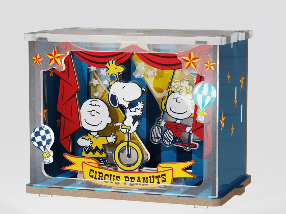 Peanuts Puremind DIY Construction Mini Scene Talent Show - MangaShop.ro