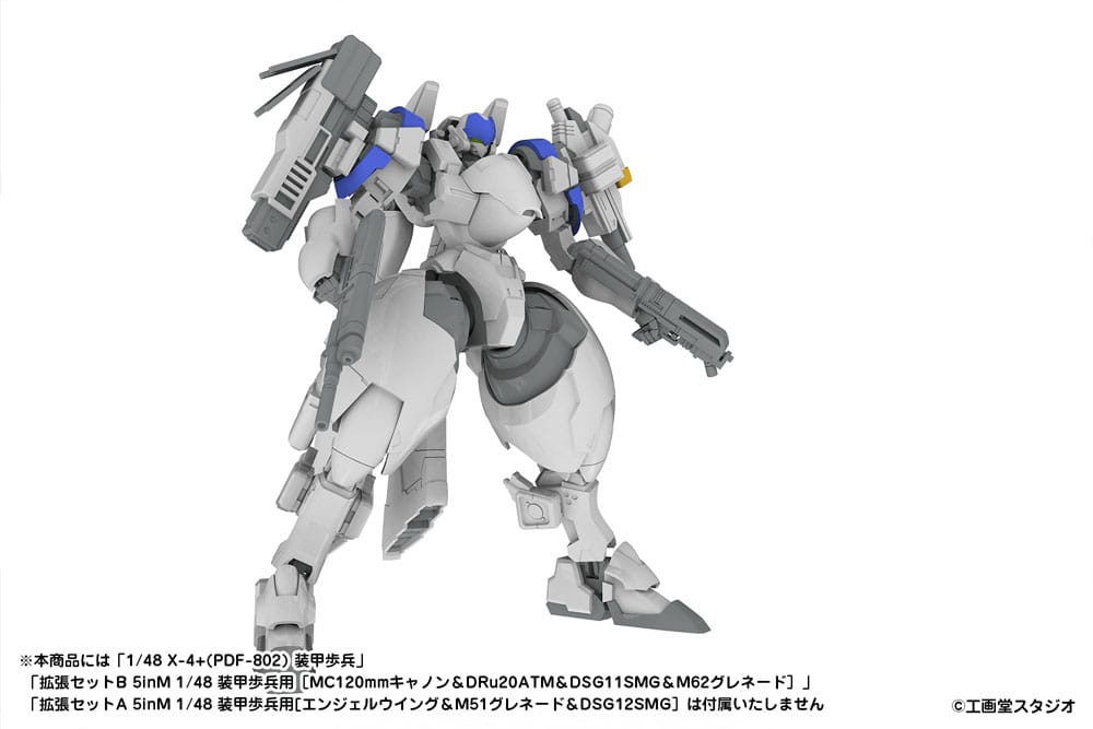POWERDoLLS2 Accesoory Set 1/48 5inM PLD Extension Set A - MangaShop.ro