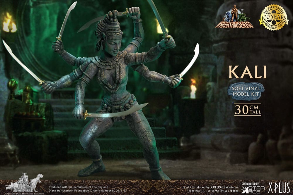Ray Harryhausen Soft Vinyl Model Kit Kali 30 cm - MangaShop.ro