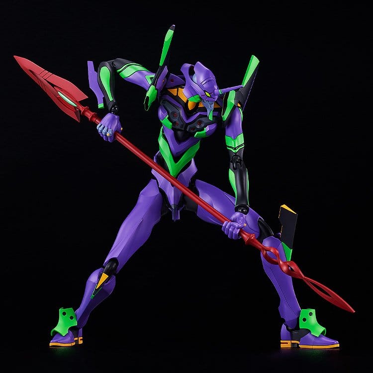 Rebuild of Evangelion Moderoid Plastic Model Kit DX-SCALE Evangelion Test Type-01 Luminous Set Edition 26 cm - MangaShop.ro