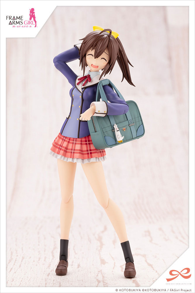 Sousai Shojo Teien Plastic Model Kit 1/10 Ao Gennai Wakaba Girls' High School Winter Clothes 16 cm - MangaShop.ro