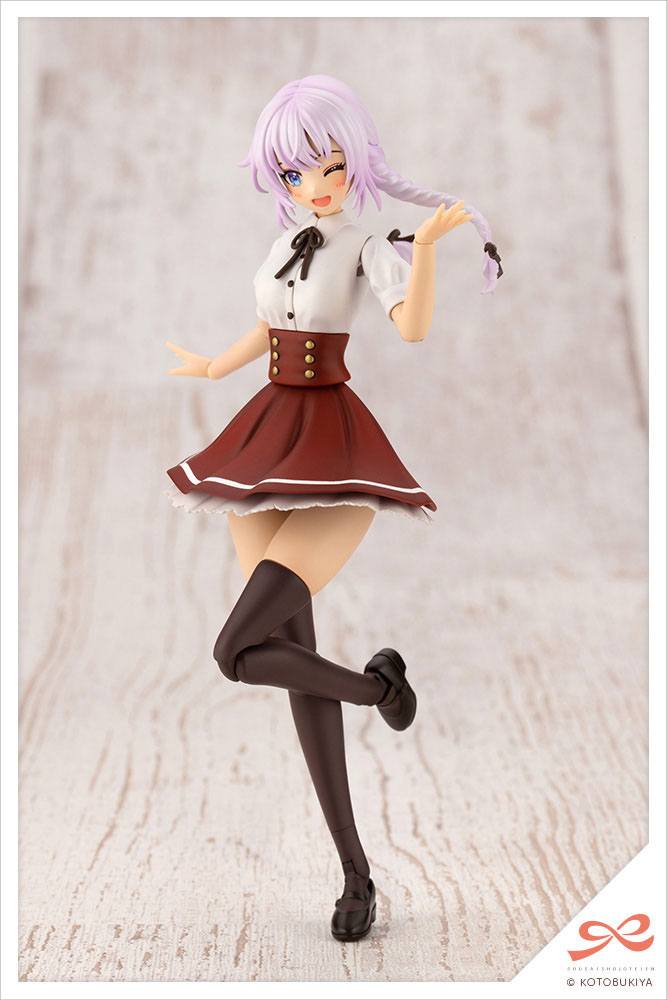 Sousai Shojo Teien Plastic Model Kit 1/10 Ritsuka Saeki High School Summer Clothes DREAMING STYLE NOBLE ROSE 16 cm - MangaShop.ro