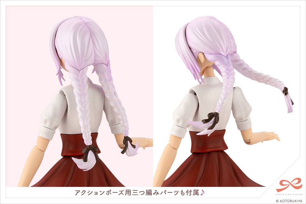 Sousai Shojo Teien Plastic Model Kit 1/10 Ritsuka Saeki High School Summer Clothes DREAMING STYLE NOBLE ROSE 16 cm - MangaShop.ro