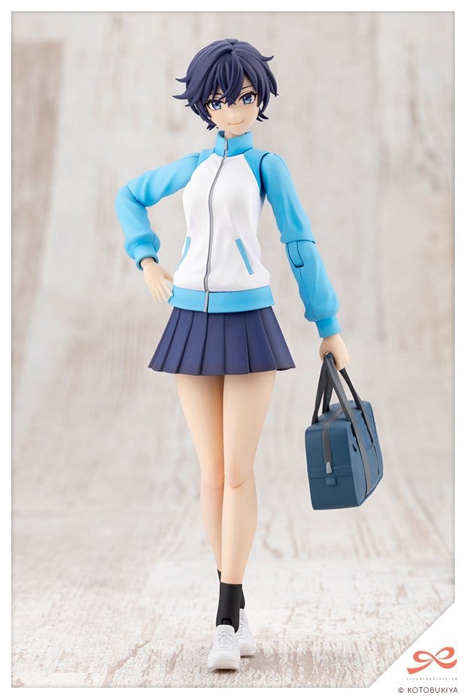 Sousai Shojo Teien Plastic Model Kit 1/10 Rui Saotome Touhou High School Tracksuit 16 cm - MangaShop.ro