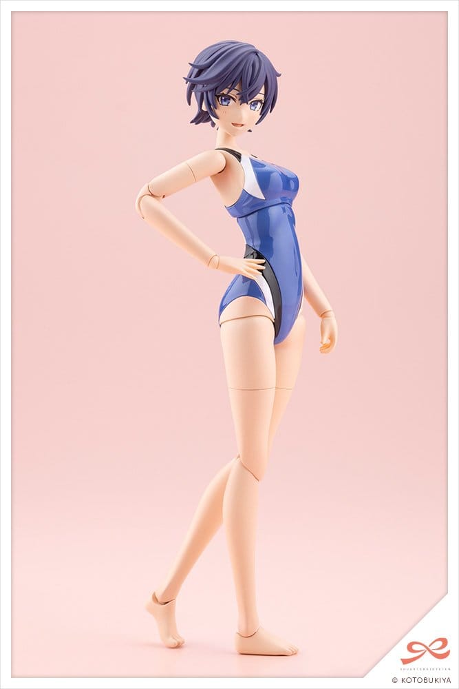 Sousaishojoteien Plastic Model 1/10 Rui Saotome Touou High School Competitive Swimsuit 16 cm - MangaShop.ro