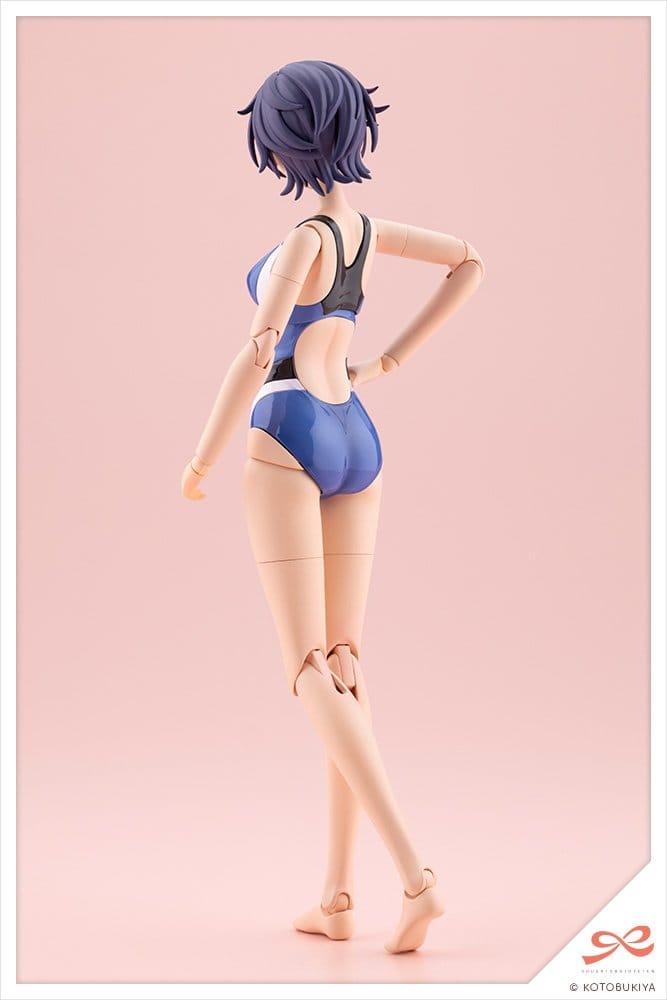 Sousaishojoteien Plastic Model 1/10 Rui Saotome Touou High School Competitive Swimsuit 16 cm - MangaShop.ro