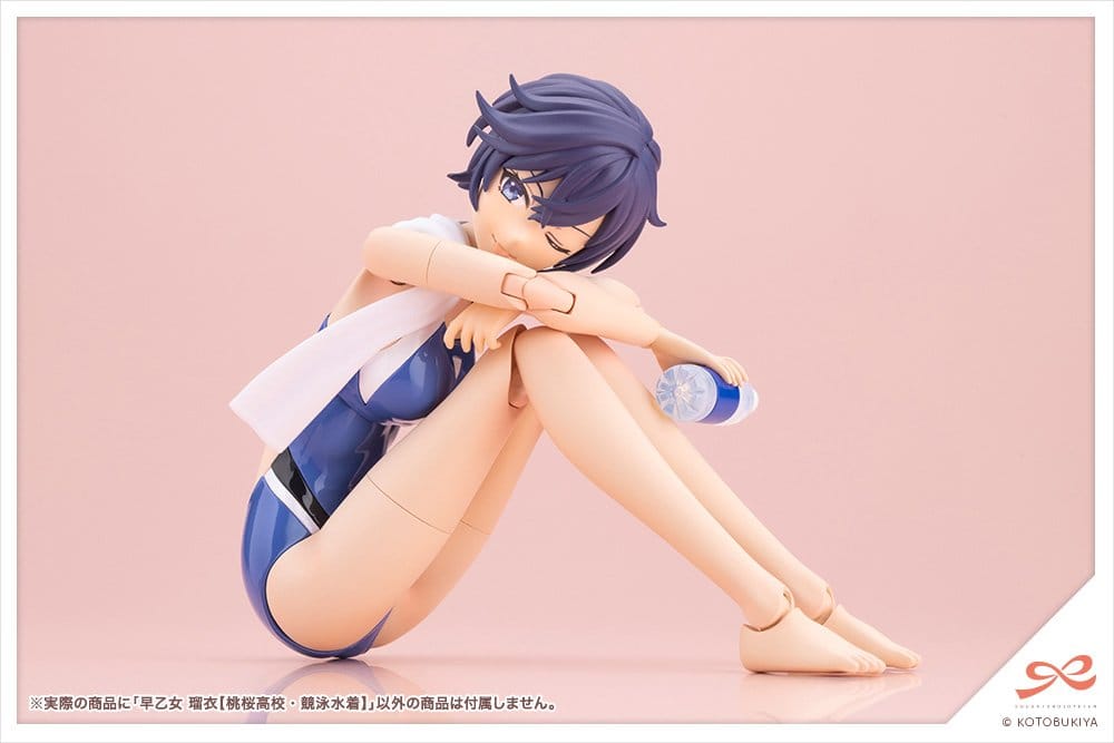 Sousaishojoteien Plastic Model 1/10 Rui Saotome Touou High School Competitive Swimsuit 16 cm - MangaShop.ro