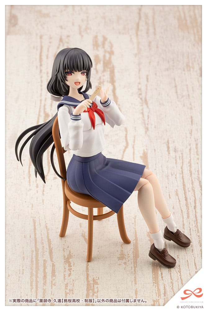 Sousai Shojo Teien Plastic Model Kit 1/10 Kuon Yakushiji Toudou High School Uniform 16 cm - MangaShop.ro