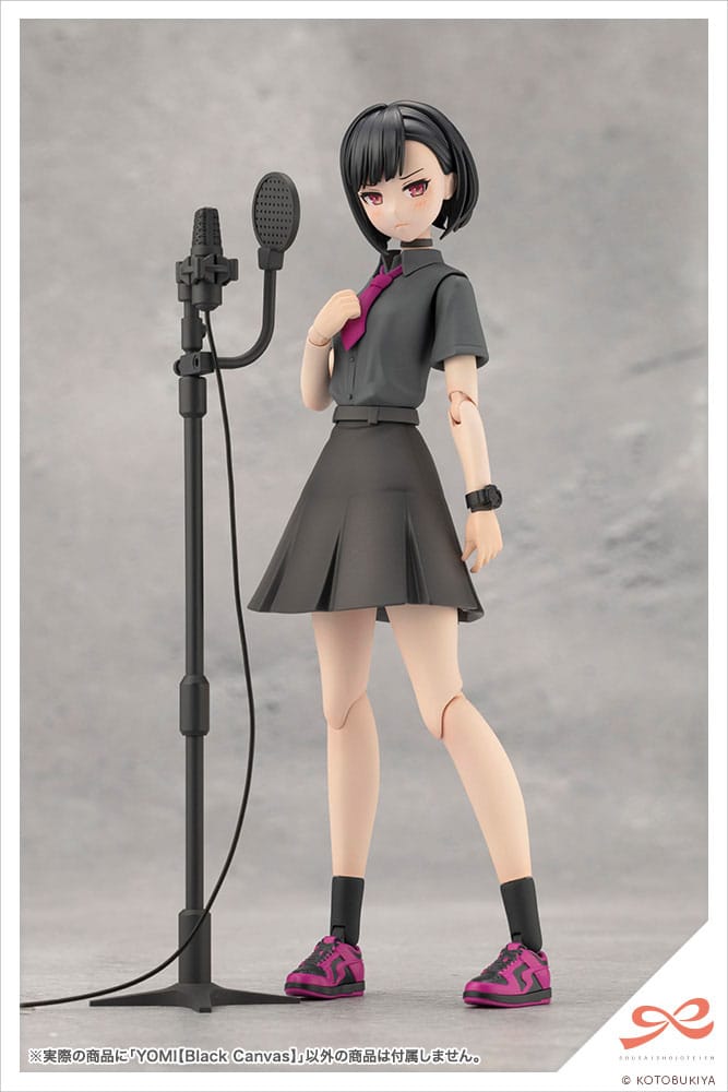 Sousai Shojo Teien Plastic Model Kit 1/10 Yomi (Black Canvas) 16 cm - MangaShop.ro