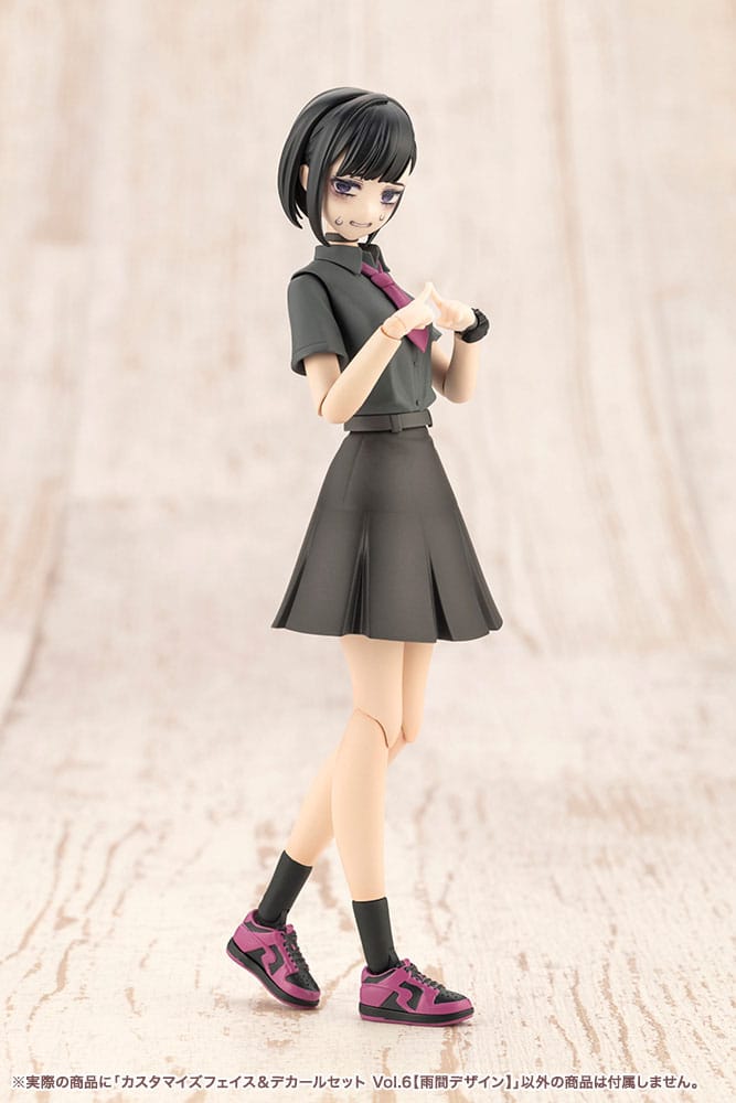 Sousai Shojo Teien Model Kit Accesoory Set 1/10 Customized Face & Decal Set Vol. 6 Designed by En Morikura - MangaShop.ro