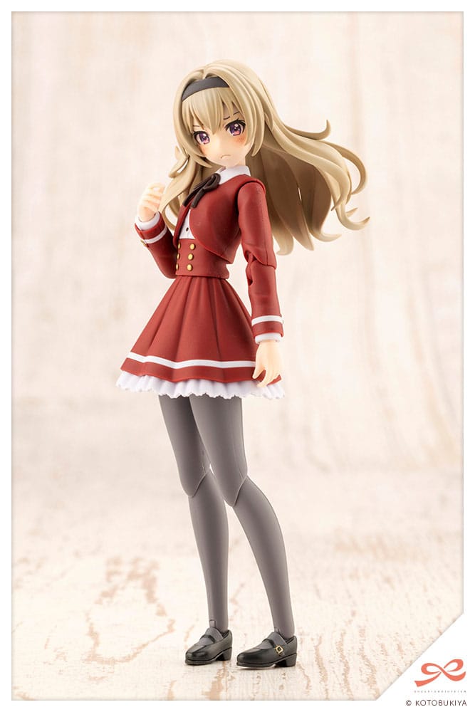Sousai Shojo Teien Plastic Model Kit 1/10 Emma Koishikawa (St. Iris Gakuen Girl's High School Winter Clothes) Dreaming Style Imperial Rose 14 cm - MangaShop.ro